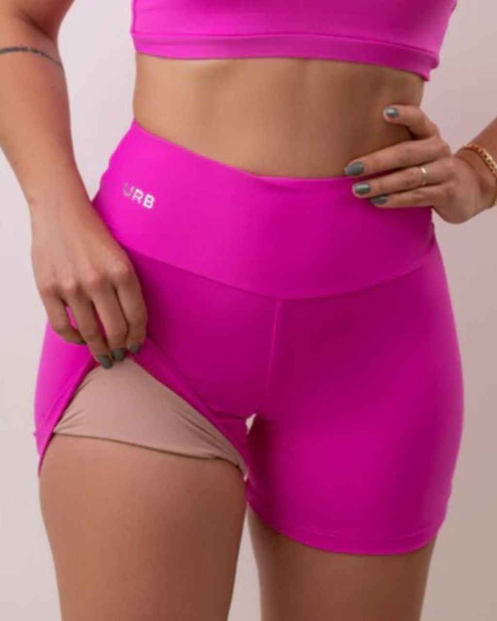 Short Paris FitWear — Forro Duplo e Cós Alto