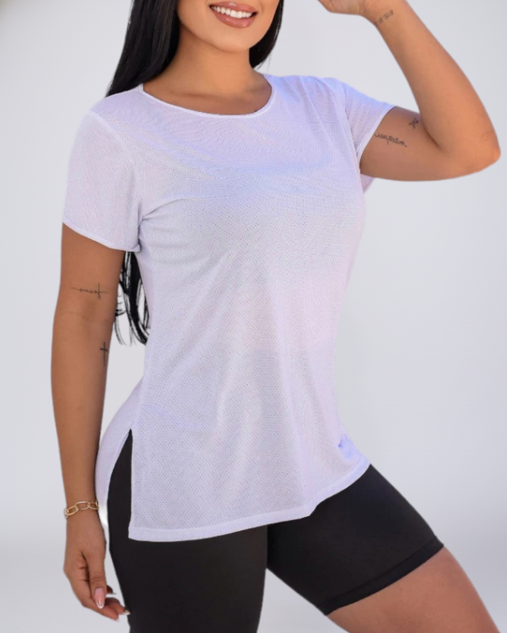 Blusa Dry Fit Long Line Tampa Bumbum