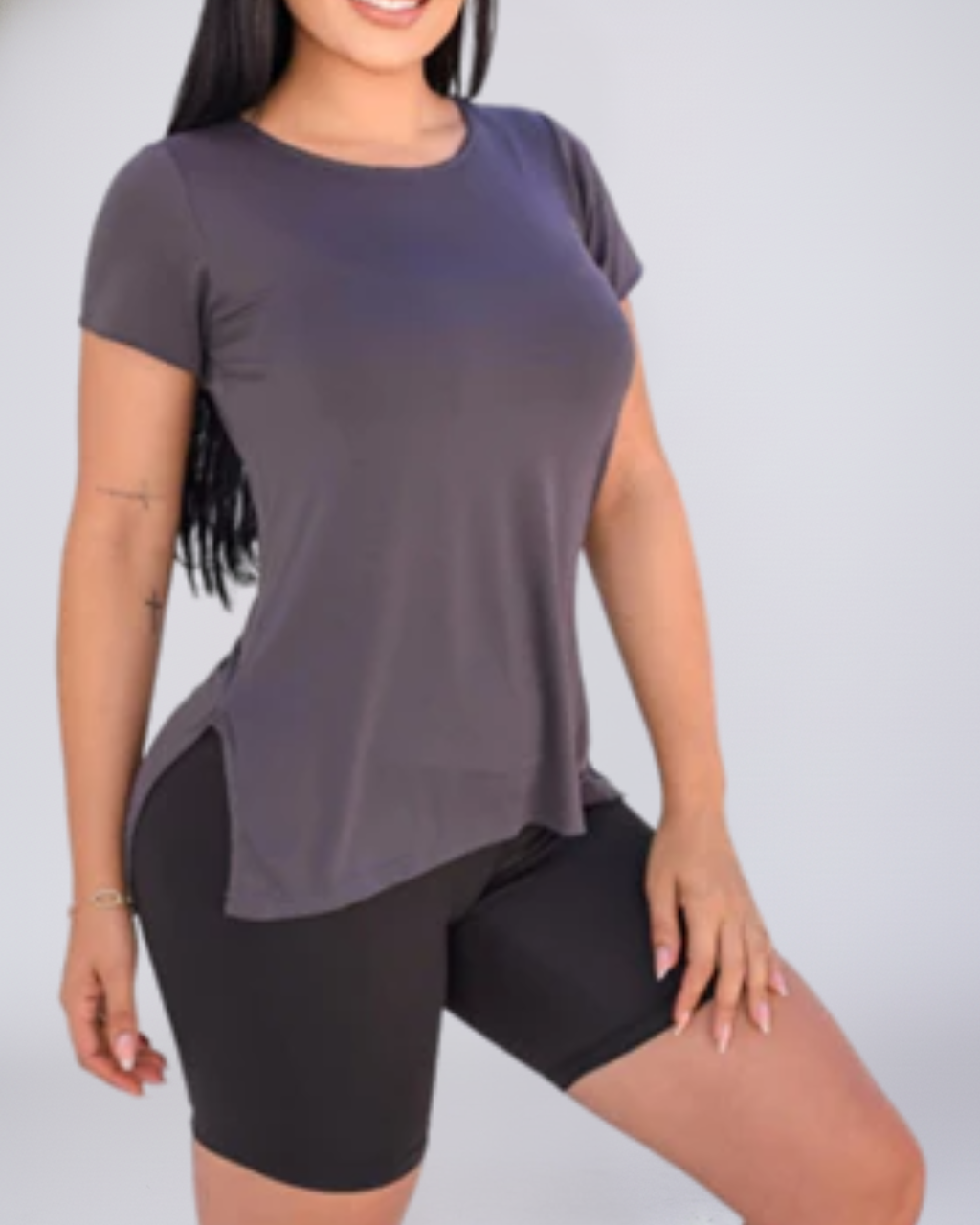 Blusa Dry Fit Long Line Tampa Bumbum