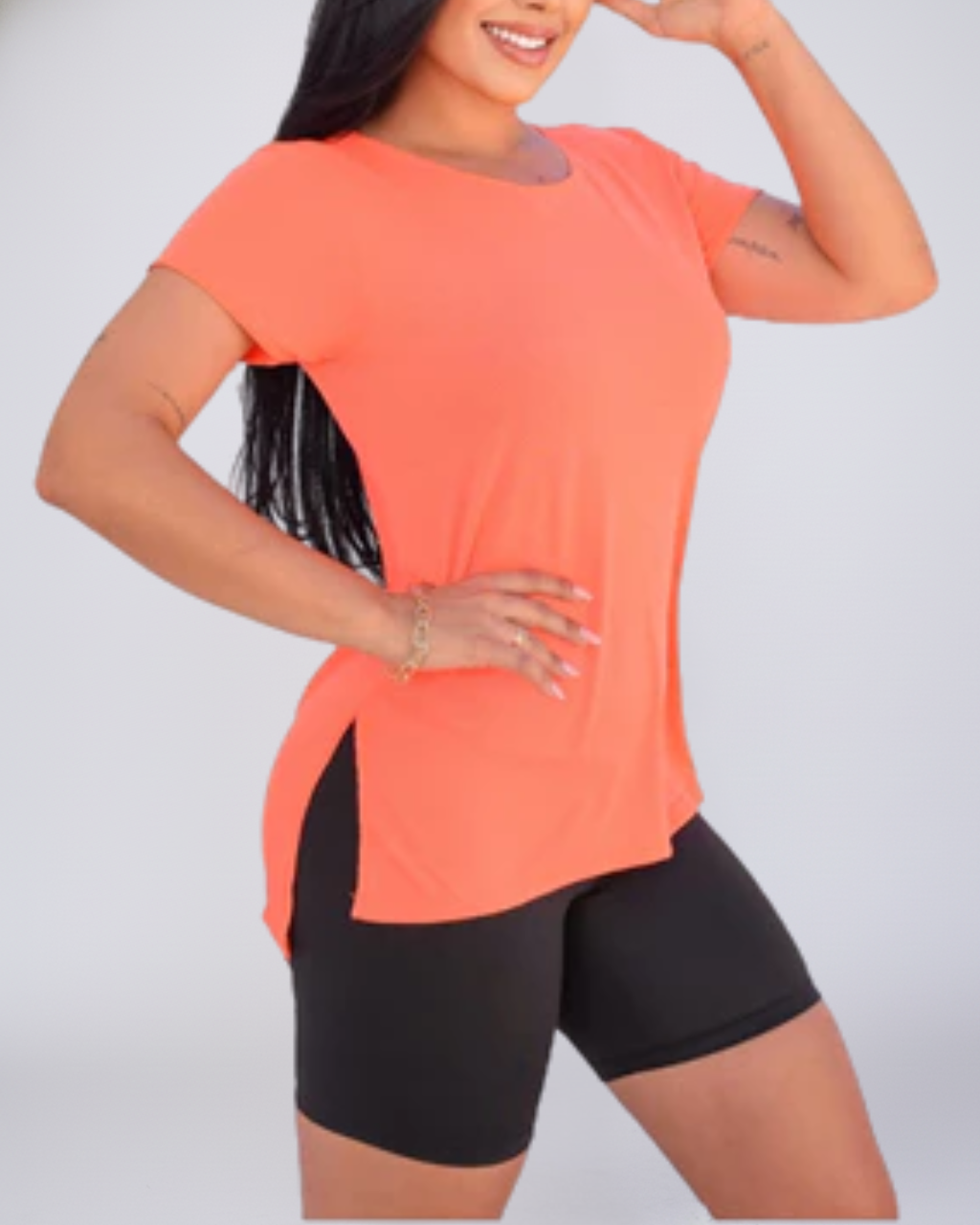 Blusa Dry Fit Long Line Tampa Bumbum