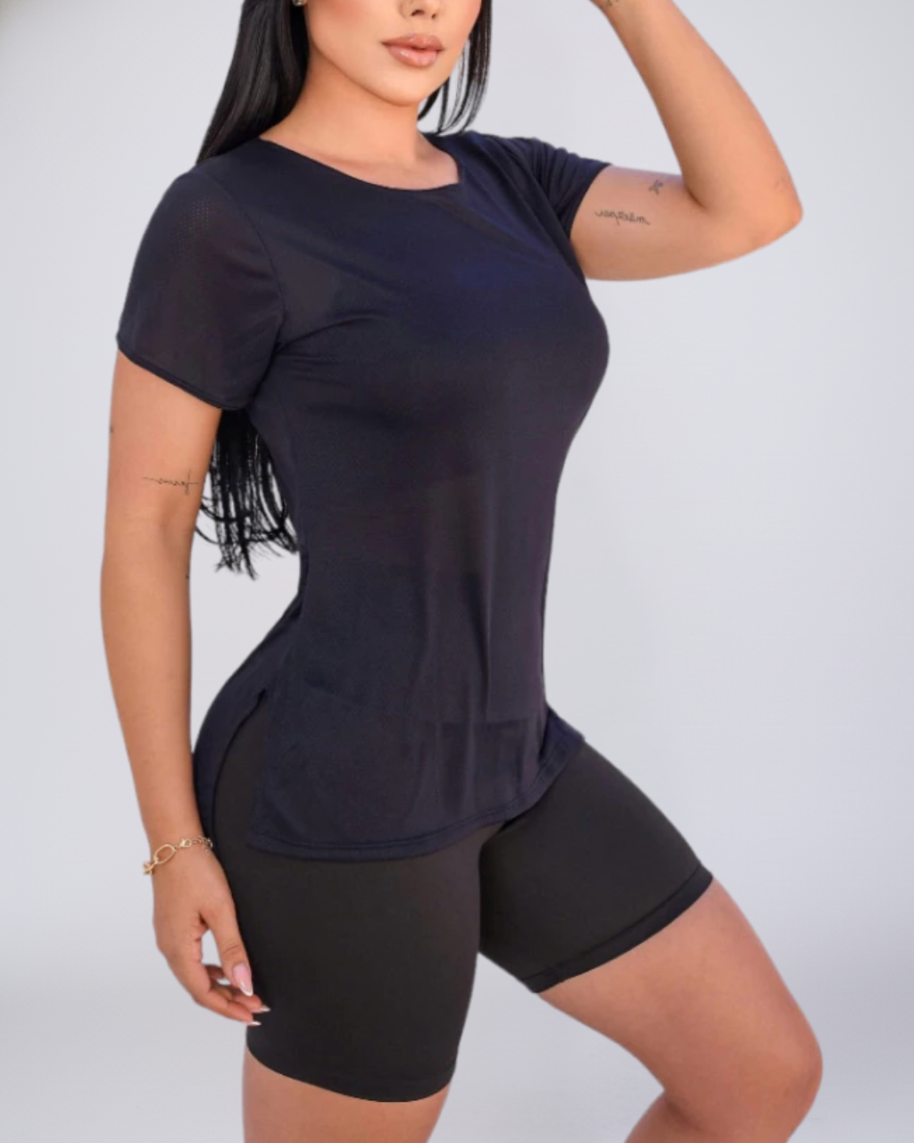 Blusa Dry Fit Long Line Tampa Bumbum