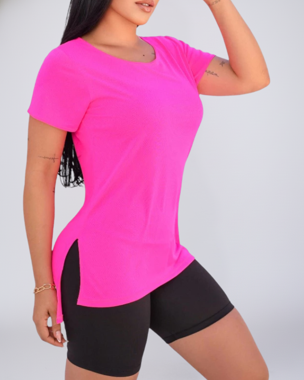 Blusa Dry Fit Long Line Tampa Bumbum