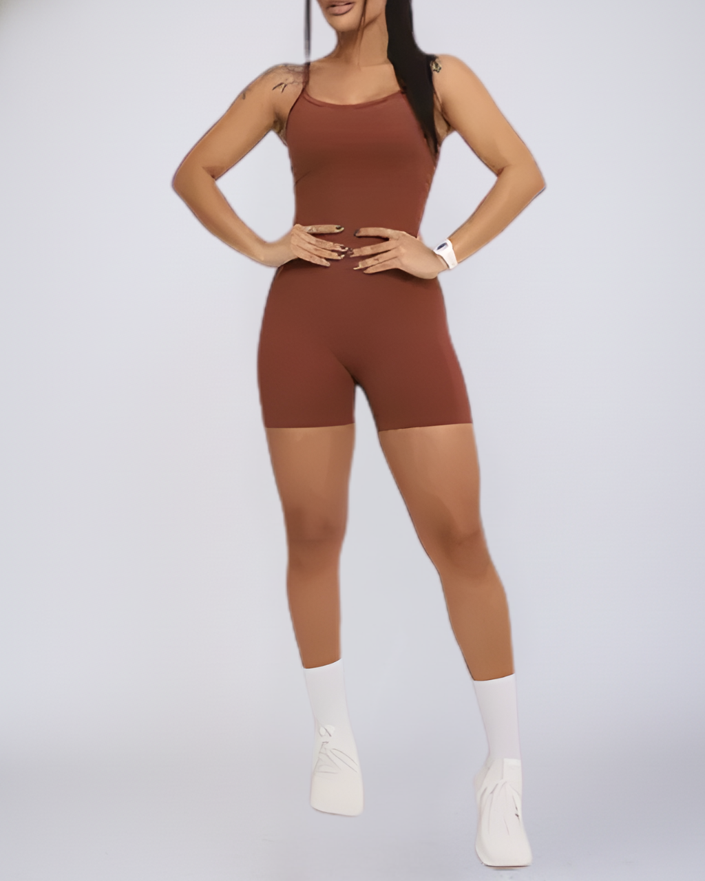 Macaquinho Blackout Paris