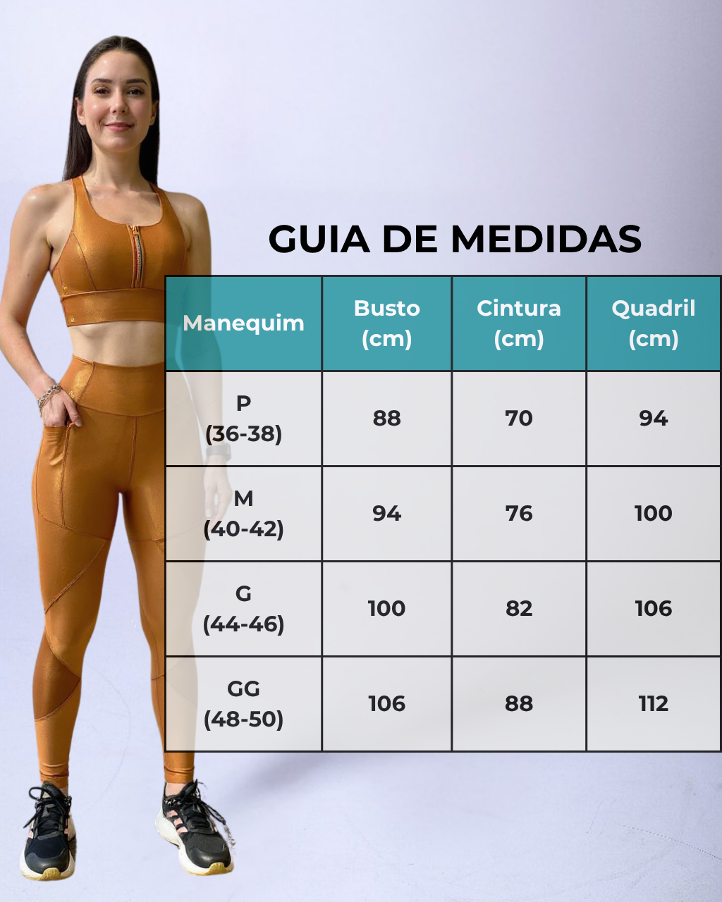 Legging Ana Conhaque